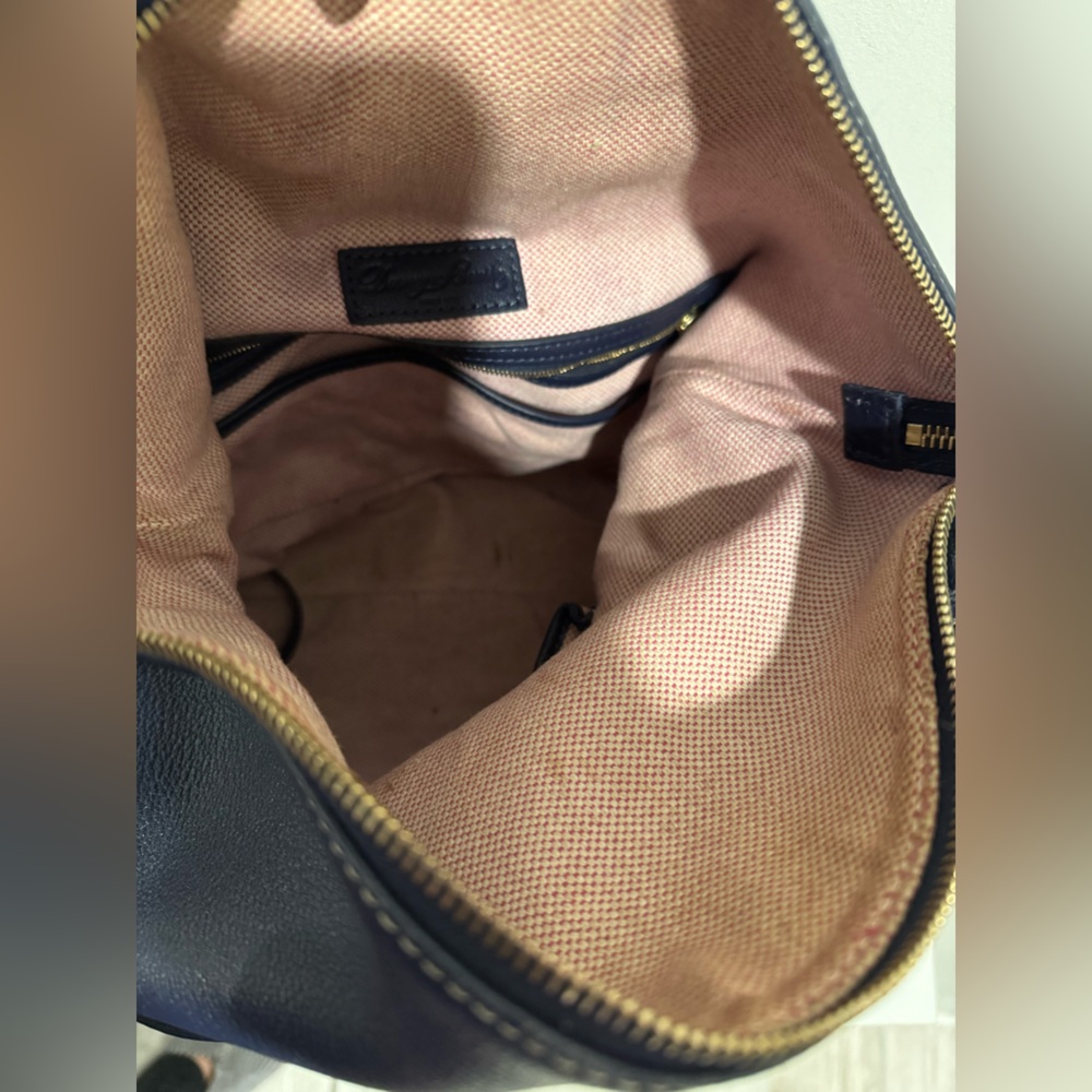 Dooney & Bourke Navy Shoulder Bag - Picture 6 of 12